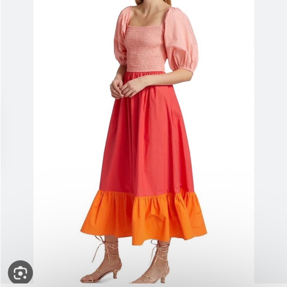 Rhode Midi Dress Eloise Colorblock